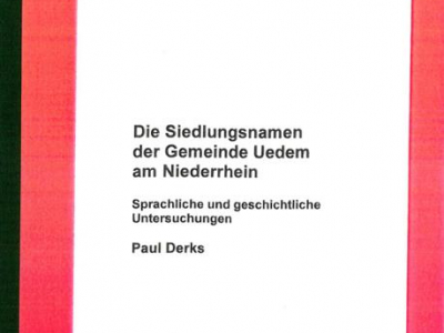 Cover: Uedemer Studien - Band 1: Derks, Paul