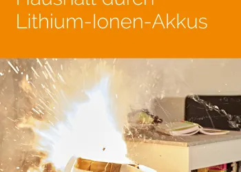 Brandgefahr im Haushalt durch Akkus