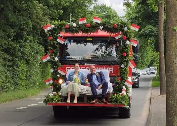 Kamerad Pascal Wickermann heiratet