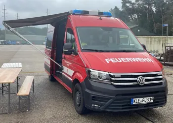 Treffen der Einsatzleitwagen