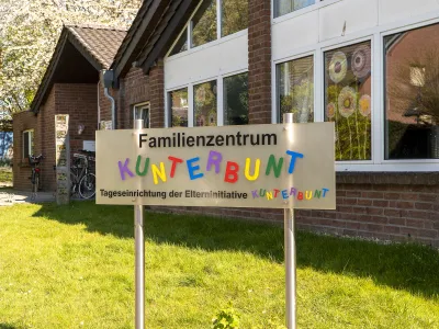 Frontansicht Kindertagesstätte Kunterbunt