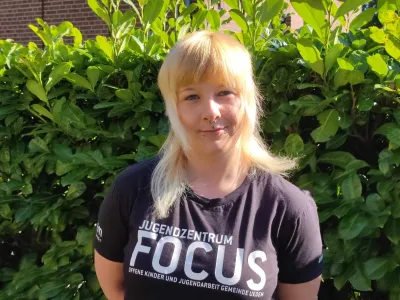 Jill Busch Erzieherin Jugendzentrum Focus