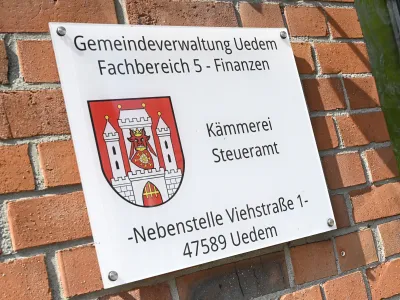Schild Kämmerei auf der Viehstraße 1
