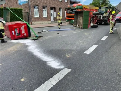 Auslaufende Betriebsstoffe bei einem Aggregat