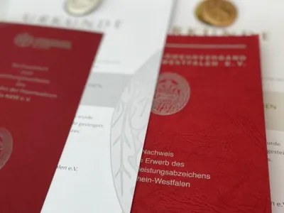Ehrenauszeichnung Leistungsnachweis