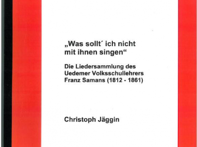 Cover: Uedemer Studien - Band 5: Jäggin, Christoph