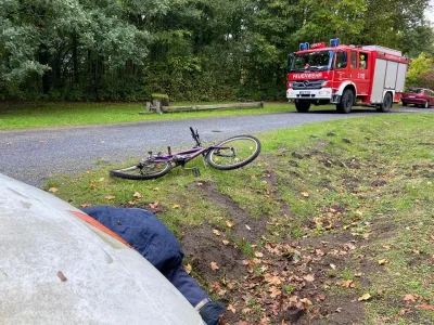 Feuerwehr bei der Ausbildung