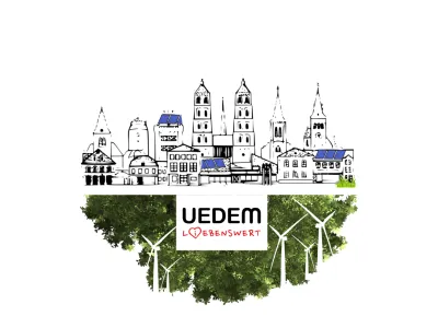 Uedem Skyline