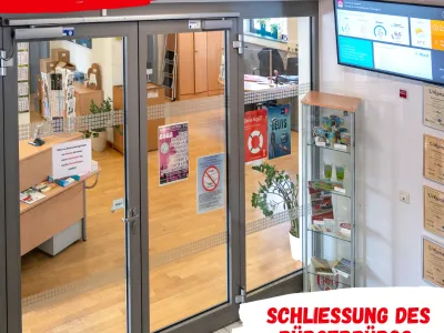 BürgerBüro am 19. Oktober nachmittags geschlossen! 