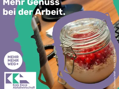 Mehr Mehrweg. Mehr Genuss bei der Arbeit. 
