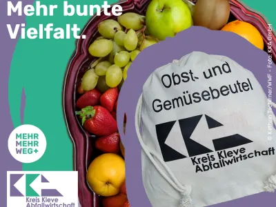 Mehr Mehrweg. Mehr bunte Vielfalt. 