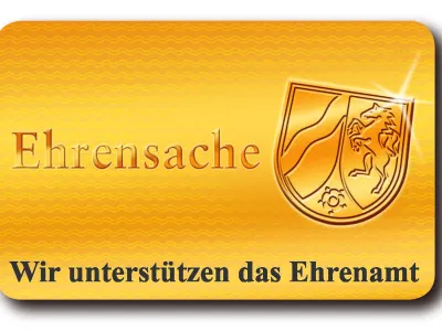 Ehrensache - Wir unterstützen das Ehrenamt
