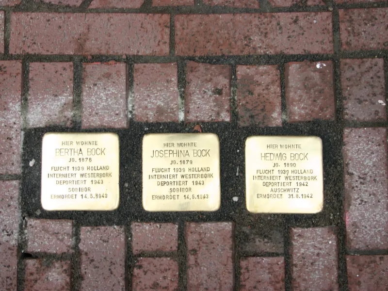 Stolpersteine im Gemeindegebiet Uedem